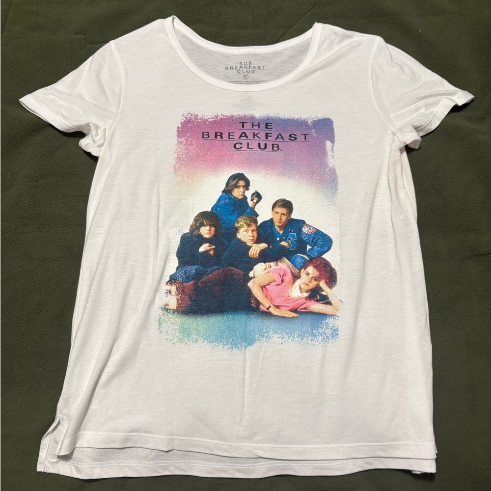 The Breakfast Club Graphic White Tee